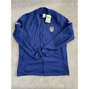 Nike Men’s Team USA Training Soccer On-Field Jacket Slim Fit Size XL DH4752-421